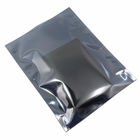 150 * 200mm ESD Anti Static Bags zip-lock atau heat seal ukuran disesuaikan dicetak logo